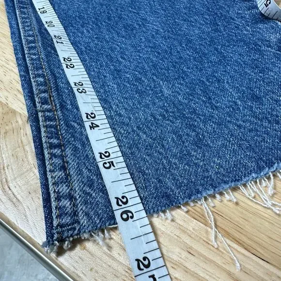 Ksubi NWT Men's Bullet Cropped Blaze Denim Jeans Size 29 Relaxed Leg Raw Hem